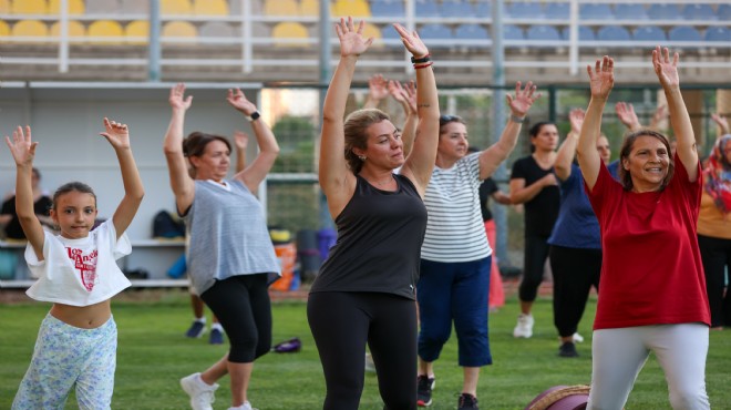 Bucalı kadınlar Arena Stadı’nda buluştu