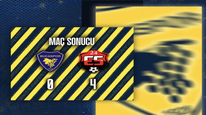 Bucaspor 1928'e evinde ağır darbe!