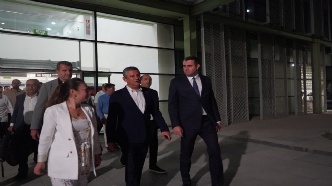 Büyük buluşma yarın: Özgür Özel İzmir'e geldi!