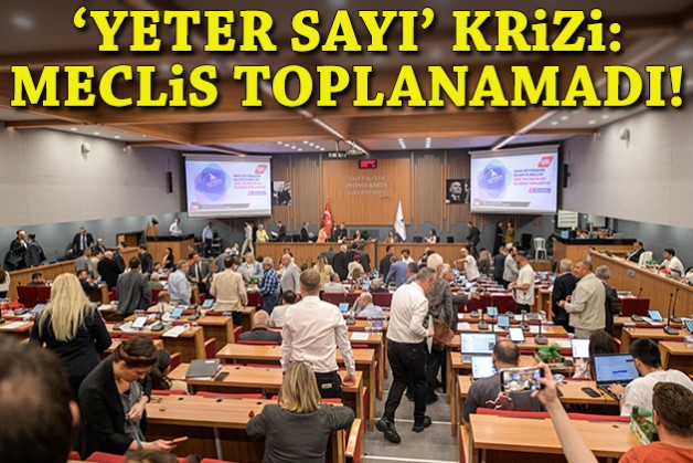 Büyükşehir'de 'yeter sayı' krizi: Meclis toplanamadı!