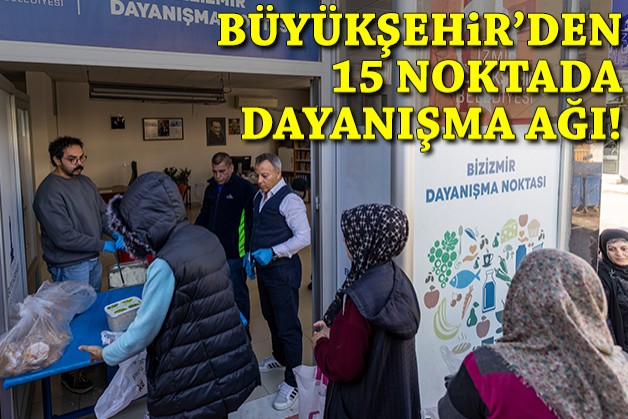 Büyükşehir'den 15 noktada 'dayanışma' ve 'danışma' ağı!