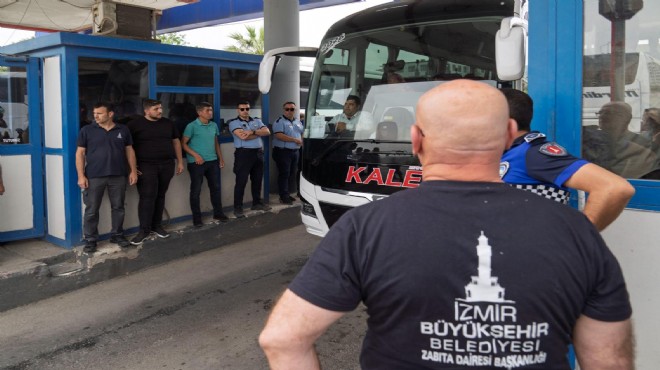 Büyükşehir'den İzmir Otogarı'na haciz!