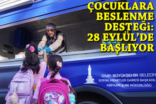 Büyükşehir'den çocuklara beslenme desteği: 28 Eylül'de başlıyor
