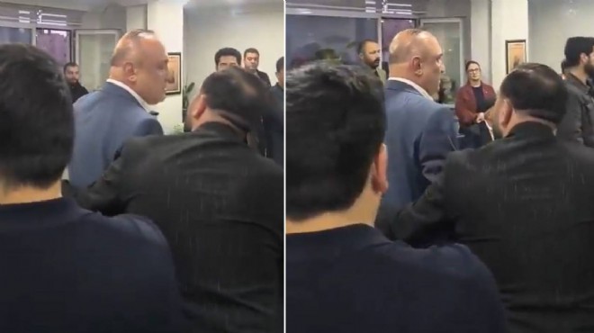 CHP Gaziantep milletvekiline parti binasında protesto
