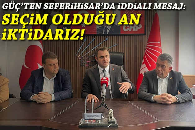 CHP İzmir, Seferihisar'da sahada: Seçim olduğu an iktidarız!