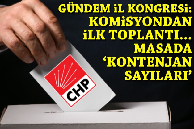 CHP İzmir'de gündem il kongresi: Komisyondan ilk toplantı... Masada 'kontenjan sayıları'