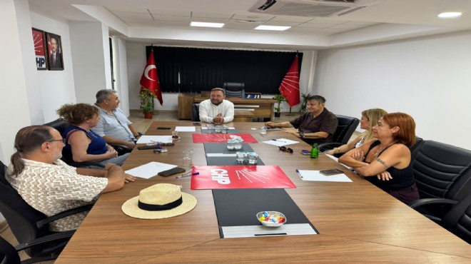 CHP İzmir'de ilk komisyon kuruldu