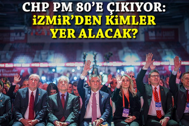 CHP PM 80’e çıkıyor: İzmir’den kimler yer alacak?