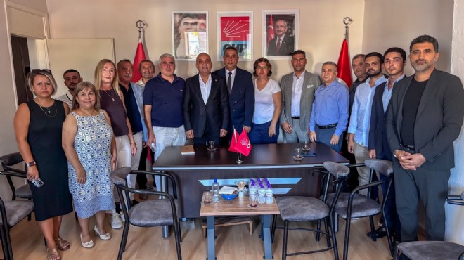 CHP'li Polat'tan Foça Belediyesi ziyareti