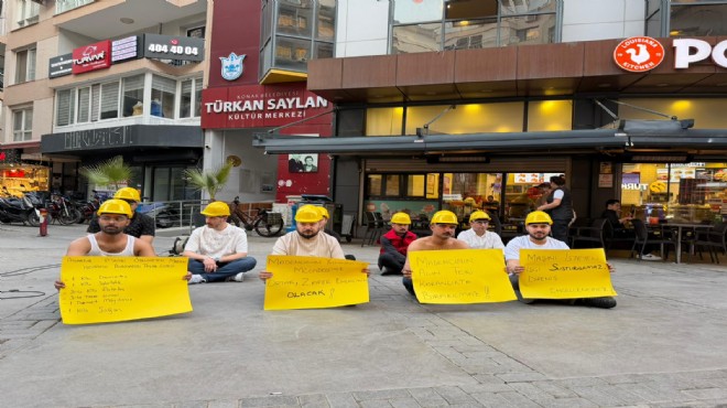 CHP'li gençlerden madencilere destek!