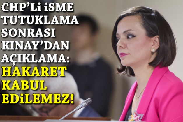 CHP’li Dalgıç’a tutuklama sonrası Kınay’dan açıklama: Hakaret kabul edilemez!