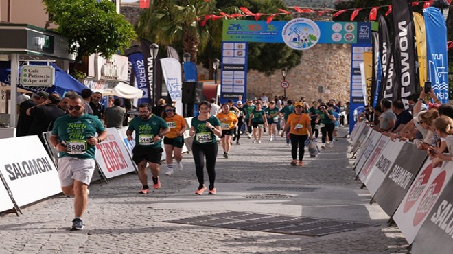 Çeşme Yarı Maratonu'nda heyecan başladı