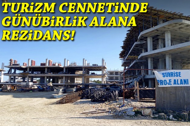 Çeşme'de günübirlik alana rezidans: 'İnşaat derhal durdurulmalı!'