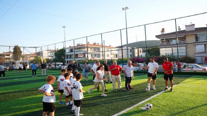 Çeşme’nin mahallelerinde spor şenliği!