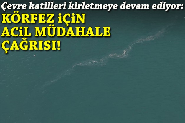 Çevre katilleri kirletmeye devam ediyor: Körfez için acil müdahale çağrısı!