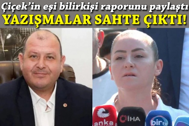 Çiçek'in eşi bilirkişi raporunu duyurdu: Gündem olan yazışmalar ile ilgili kritik gelişme!