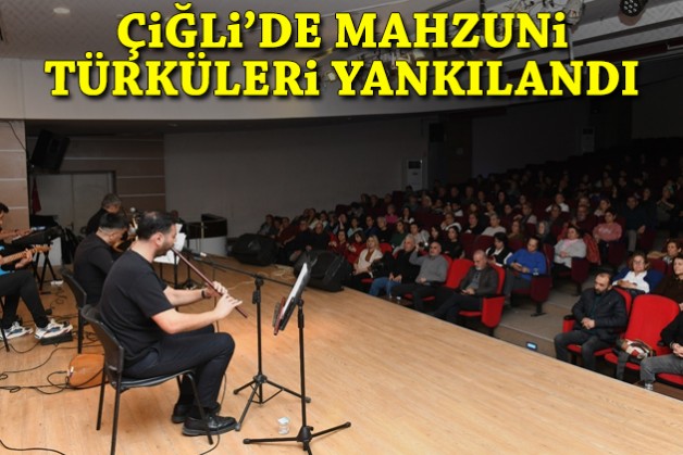 Çiğli’de Mahzuni türküleri coşkuyla yankılandı