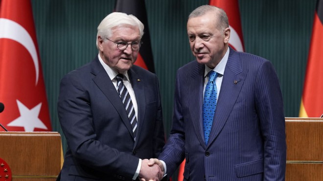 Cumhurbaşkanı Erdoğan, Steinmeier ile görüştü