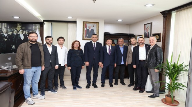Dağ’dan Yıldız’a hayırlı olsun ziyareti