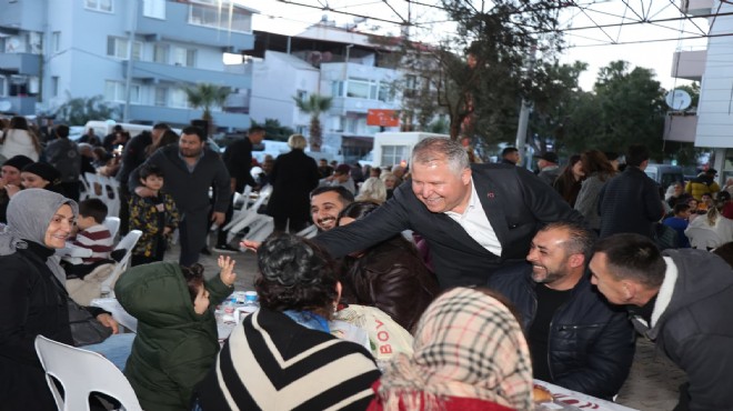 Dayanışma sofraları Urla'yı buluşturdu