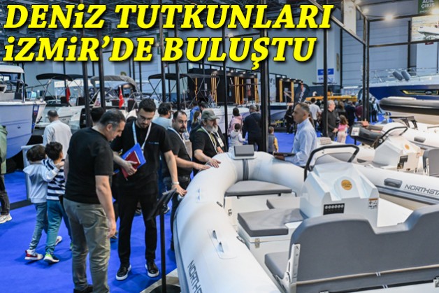 Deniz tutkunları İzmir'de buluştu