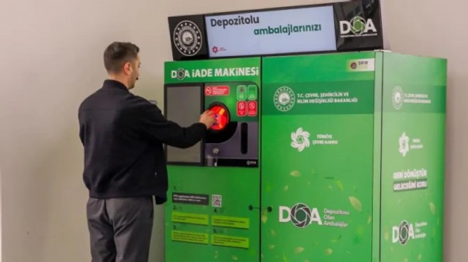 Depozitolu şişe iadesi İzmir'de nerede yapılır? İlçe ilçe DOA noktaları