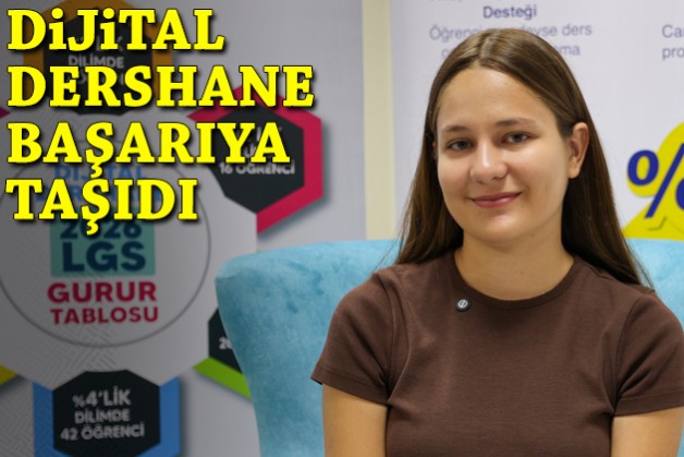 Dijital Dershane öğrencileri başarıya taşıdı