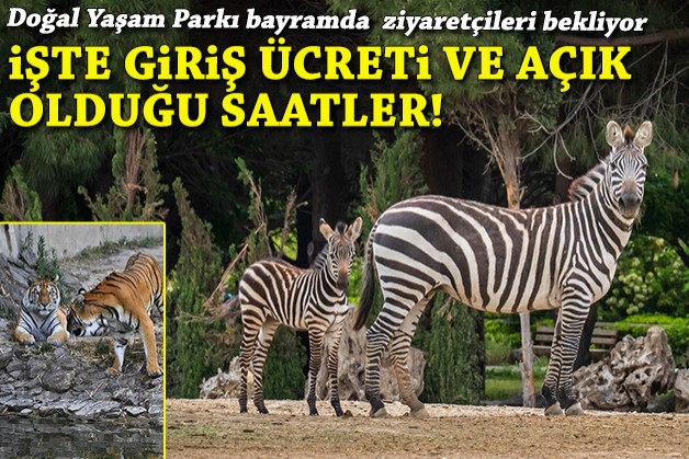 Doğal Yaşam Parkı bayramda ziyaretçileri bekliyor