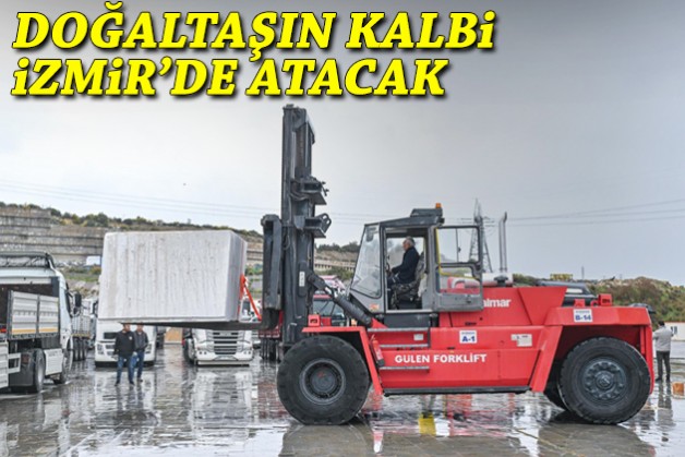 Doğaltaşın kalbi İzmir’de atacak