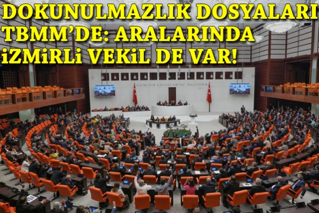 Dokunulmazlık dosyaları TBMM'de: Aralarında İzmirli vekil de var!