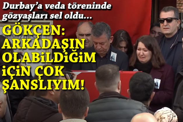Durbay’a veda töreninde gözyaşları sel oldu… Gökçen: Senin arkadaşın olabildiğim için çok şanslıyım!