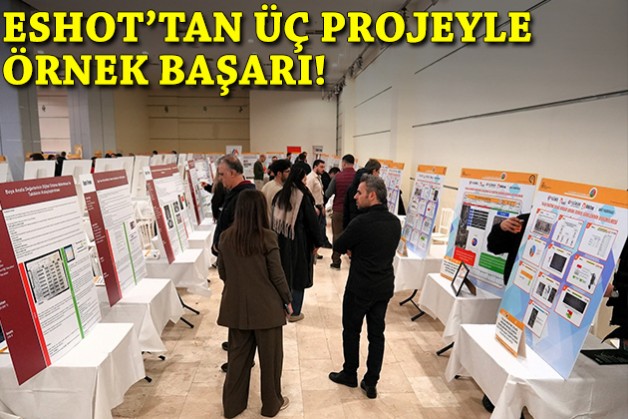 ESHOT’tan üç projeyle örnek başarı!