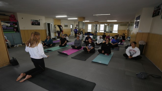 Efes Selçuk'ta kadınlara sağlıklı yaşam desteği