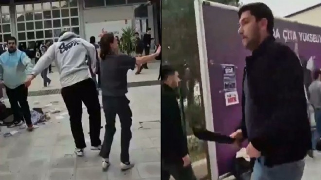 Ege'deki palalı saldırgana kampüs yasağı