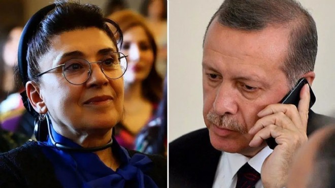 Erdoğan'dan Leyla Zana'ya başsağlığı telefonu