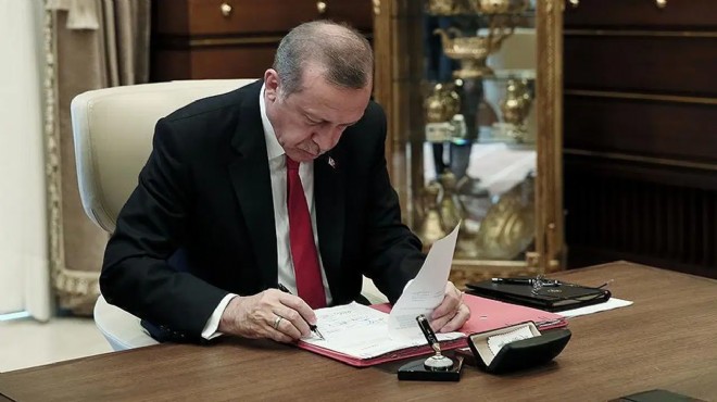 Erdoğan'dan atama kararları: Resmi Gazete'de!