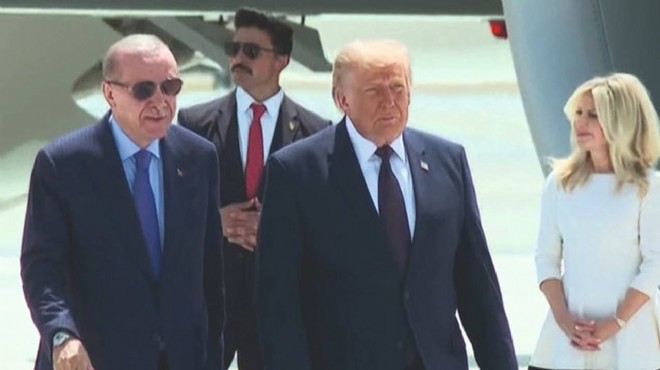 Erdoğan karşıladı: Trump NATO Zirvesi için Ankara'da