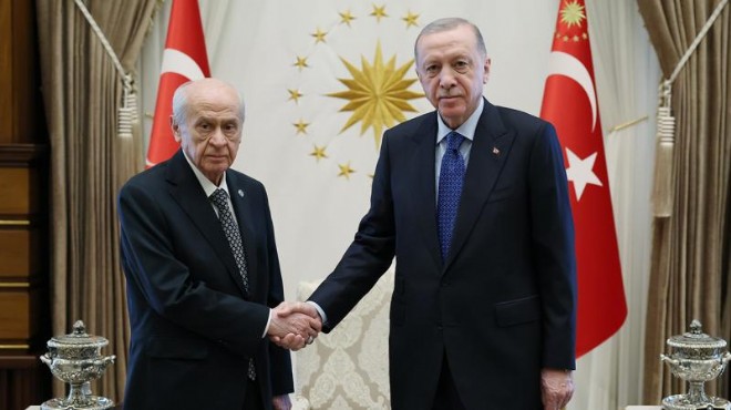 Erdoğan ve Bahçeli'den sürpriz görüşme