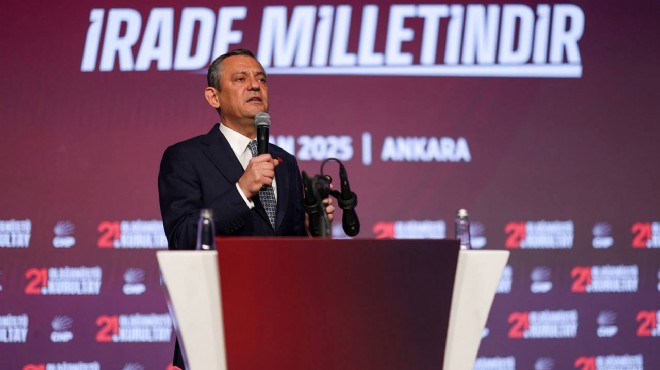 Ertelenen 'kurultay davası' sonrası Özel'den ilk mesaj