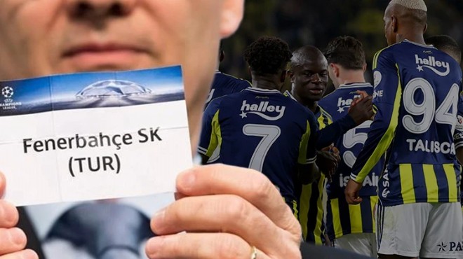 Fenerbahçe'nin Devler Ligi'ndeki rakibi belli oldu!