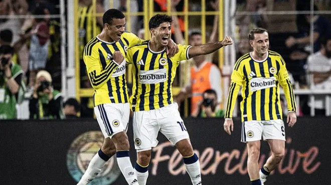 Fenerbahçe sahasında avantajı kaptı!