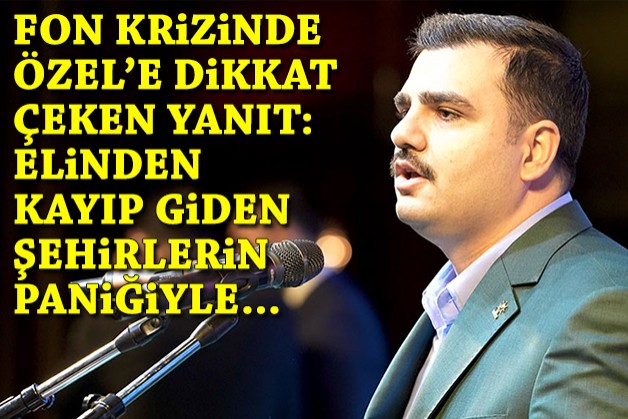 Fon krizinde İnan'dan Özel'e dikkat çeken yanıt: Elinden kayıp giden şehirlerin paniğiyle...