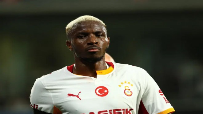 Galatasaray'da Osimhen'in dönüş maçı belli oldu
