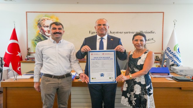 Gaziemir'de örnek geri dönüşüm vizyonu