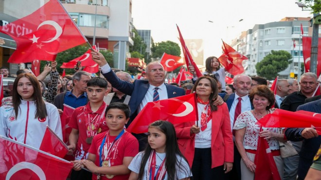 Gaziemir’de görkemli 19 Mayıs kutlaması