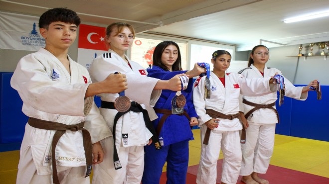 Genç judocuların hedefi olimpiyat madalyası