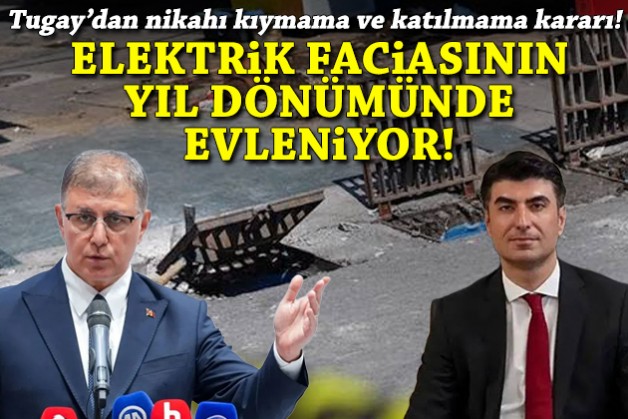 Genel müdürden ‘nikah tarihi’ skandalı, Tugay’dan tepki: Kıymayacak ve katılmayacak!