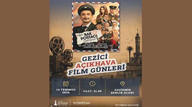 Gezici Açıkhava Film Günleri İzmir'i dolaşıyor