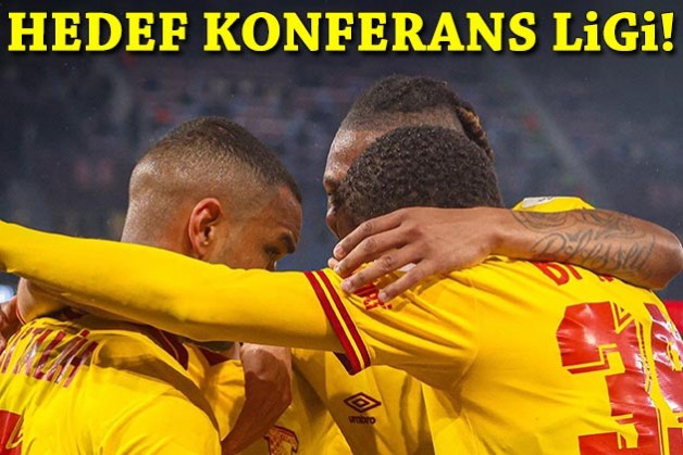 Göz-Göz'e 5'incilik tesellisi: Hedef Konferans Ligi!