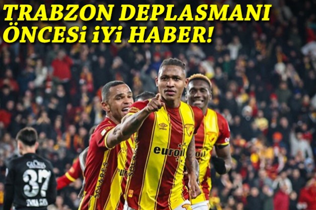 Göz-Göz'e Trabzon deplasmanı öncesi iyi haber!